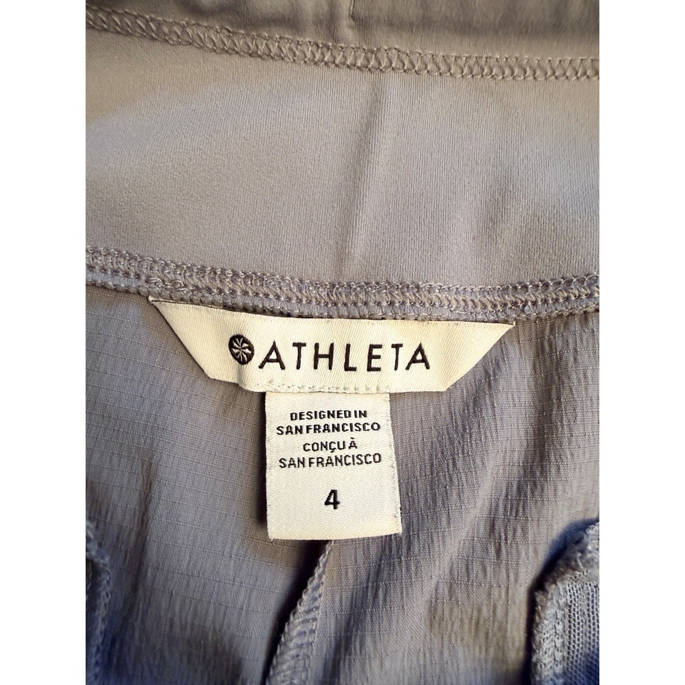 Athleta Size 4 Trekkie North High Rise Jogger Gray Elastic Waist 28" Inseam - Picture 4 of 9